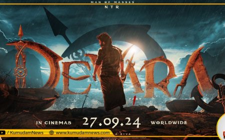 Devara: சிவகார்த்திகேயனின் அமரனுக்கு போட்டியாக தேவாரா... ரிலீஸ் தேதியை அறிவித்த படக்குழு