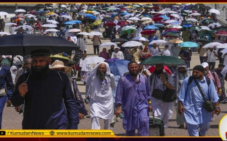 தொடரும் வெப்ப அலை... ஹஜ் பயணிகளின் பலி எண்ணிக்கை மேலும் அதிகரிப்பு... இந்தியர்களின் நிலை என்ன..?