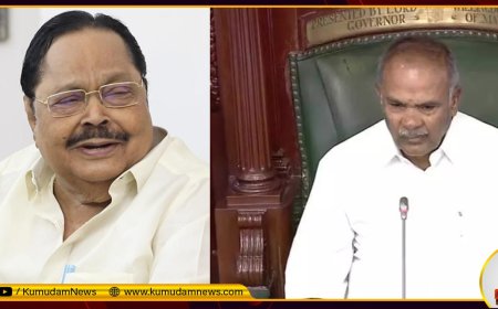 தொகுதி மக்களுக்காக கேள்வி கேட்ட சபாநாயகர்... வியந்த துரைமுருகன்... சட்டப்பேரவையில் சுவாரஸ்யம்!