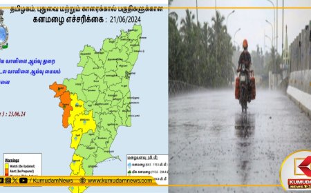 தமிழ்நாட்டில் தட்டி எடுக்கப்போகும் மழை.. ஆரஞ்ச் அலர்ட் விடுத்த வானிலை மையம்.. உஷார் மக்களே!