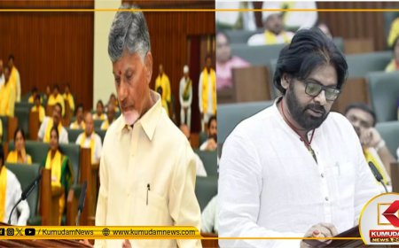 2 ஆண்டு கால சபதத்தை நிறைவேற்றிய சந்திரபாபு நாயுடு.. சட்டசபைக்குள் நுழைந்த உடன் விண்ணை எட்டிய கோஷம்