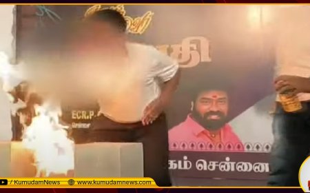TVK Vijay: விஜய் பிறந்தநாள் கொண்டாட்டத்தில் விபரீதம்... சிறுவன் கையில் தீ... வினையாகிப் போன சாகசம்!