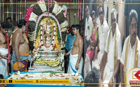 சிவபெருமானுக்கு அமுது படைத்த காரைக்கால் அம்மையார்..ஜோதி வடிவில் சிவனிடம் ஐக்கியமானார்.. பக்தர்கள் பரவசம்