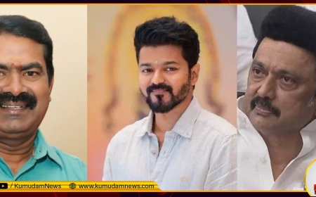 பாசத்திற்குரிய சீமான்... மதிப்பிற்குரிய எதிர்க்கட்சி தலைவர்... வாழ்த்து செய்தியில் முதல்வரை மறந்த விஜய்!