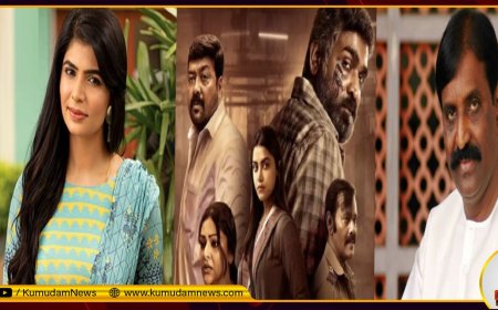 பாலியல் குற்றவாளிகளை ஊக்குவிப்பதா?..வைரமுத்து பாட்டு எழுதிய மகாராஜா படம்..பார்க்க மறுத்த சின்மயி