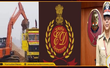 தமிழ்நாட்டில் 23.64 லட்சம் யூனிட் மணல் கொள்ளை.. தடுக்காத மாநில அரசு.. அமலாக்கத் துறை பரபரப்பு கடிதம்