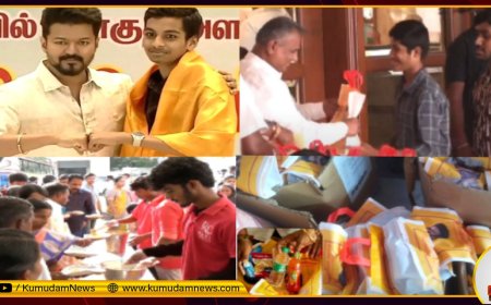 விஜய் கல்வி விருது விழாவில் சுடச்சுட  மதிய விருந்து.. என்ன மெனு தெரியுமா?