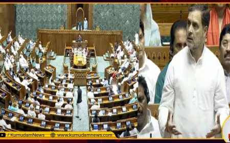 நீட் தேர்வு மோசடிகள்.. லோக்சபாவை முடக்கிய இந்தியா கூட்டணி எம்பிக்கள்.. ராகுல் மைக் துண்டிப்பு