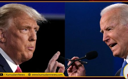 அதிபர் தேர்தல்: முதல் விவாதத்தில் அனல்பறக்க பேசிய ஜோ பைடன்-டொனால்ட் டிரம்ப்... வெற்றி யாருக்கு?