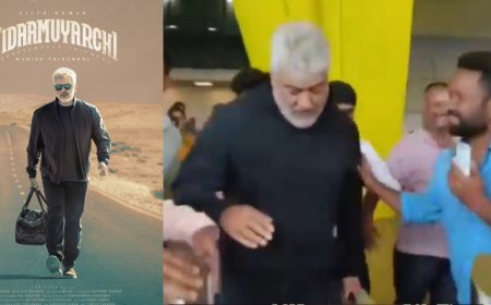 Ajith: அதுக்குள்ள விடாமுயற்சி ஷூட்டிங் ஓவரா..? அஜர்பைஜானில் இருந்து சென்னை திரும்பிய அஜித்!