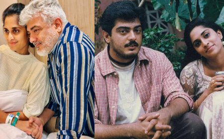 Ajith Shalini: ஷாலினிக்கு என்னாச்சு..? மருத்துவமனையில் மனைவியுடன் அஜித்.. ட்ரெண்டாகும் போட்டோ!