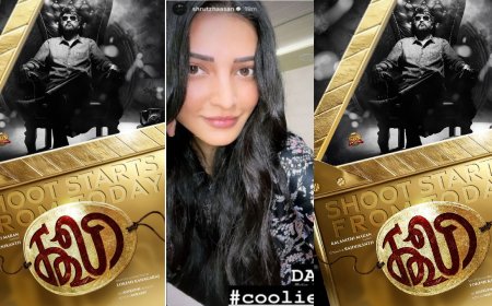 Coolie: கூலி சம்பவம் லோடிங்... முதல் நாள் படப்பிடிப்பில் சர்ப்ரைஸ்... ரஜினியுடன் வாரிசு நடிகை!