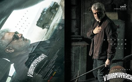 மிரட்டல் லுக்கில் அஜித்... திடீரென வெளியான விடாமுயற்சி செகண்ட் லுக்... என்ன காரணம் தெரியுமா?