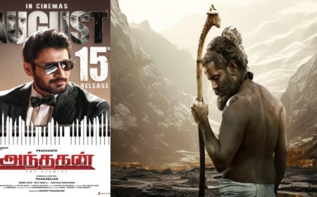 விக்ரமின் தங்கலான் VS பிரசாந்தின் அந்தகன்... போட்டிக்குப் போட்டியாக அறிவிப்பு... இதுதான் காரணமா?