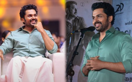 ‘உறவுகள் இங்கே தான் இருக்கின்றது’ - சொந்த மண்ணில் உருகிய நடிகர் கார்த்தி