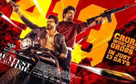 GOAT BoxOffice: பாக்ஸ் ஆபிஸில் மிரட்டும் விஜய்யின் கோட்... மொத்த வசூல் இத்தனை கோடியா..?