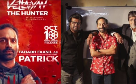 Vettaiyan: அடுத்தடுத்து அப்டேட்டில் தெறிக்கவிடும் வேட்டையன்... வைரலாகும் ஃபஹத் பாசில் கிளிம்பிஸ்!