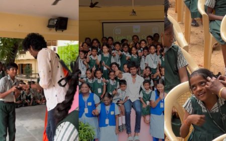 ’ச்ச.. அந்த மனசு தான்..’ 100 செவித்திறன் சவாலுடைய குழந்தைகளுக்கு பாலா செய்த உதவி...