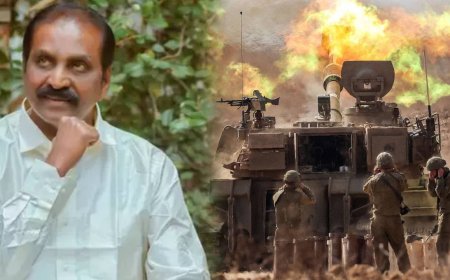 ”குழந்தைகளின் மலர்போன்ற கைகளில் மாமிசம் ஒழுக வேண்டுமா”..உலக நாடுகளை எச்சரிக்கும் வைரமுத்துவின் ஆழமான வரிகள்