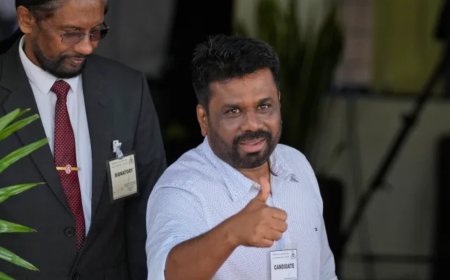 இலங்கையின் புதிய அதிபராக அனுர குமார திசநாயகே இன்று பதவியேற்பு