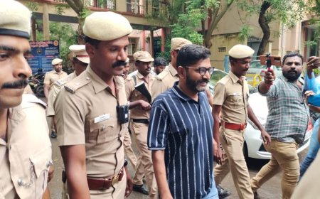 குண்டர் சட்டத்தில் கைதான சவுக்கு சங்கர் விடுவிப்பு