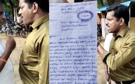 ஒருமையில் பேசிய விஏஓ… இணையத்தில் வைரலாகும் வீடியோ!