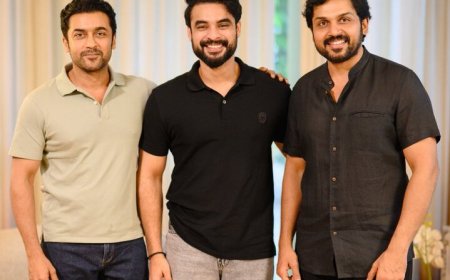 சூர்யா, கார்த்தி இருவருமே எனக்கு வழிகாட்டியவர்கள் - டொவினோ தாமஸ் உருக்கம் 