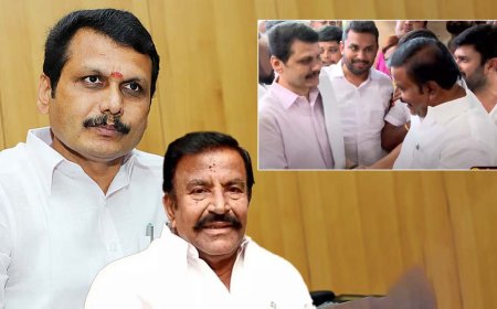 "அவன் கிடக்குறான் விடுங்க.." - செந்தில்பாலாஜியை சந்தித்த அமைச்சர் கே.என்.நேரு பேட்டி