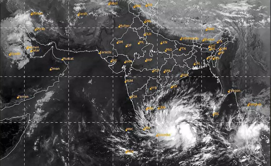 வங்கக் கடலில் உருவானது புதிய காற்றழுத்தத் தாழ்வுப் பகுதி