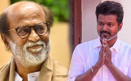 சூப்பர் ஸ்டார் ரஜினிகாந்த் பூரண நலம் பெற வேண்டும் - விஜய்