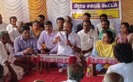  யாரும் உழைப்பதற்கு தயாராக இல்லை - கிராம சபை கூட்டத்தில் ஆதங்கப்பட்ட அமைச்சர் 