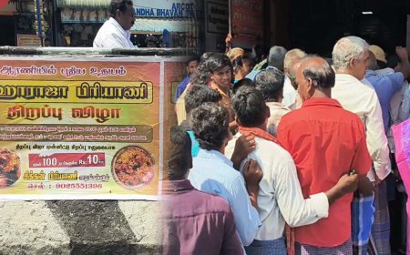 10 ரூபாய் பிரியாணி.. புரட்டாசி விரதத்தை தூக்கி எறிந்த மக்கள்...!
