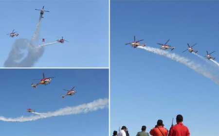 இந்திய விமானப்படை சார்பில் மெரினாவில் நடந்த சாகச நிகழ்ச்சியின் ஹைலைட்ஸ்!