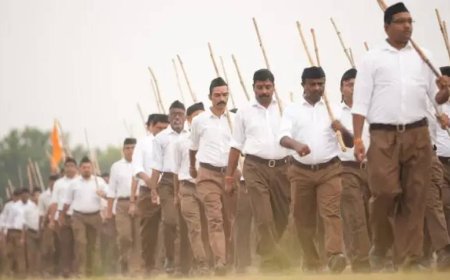 சென்னையில் நடைபெற்ற ஆர்.எஸ்.எஸ் அணிவகுப்பு