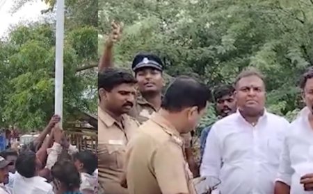 மார்க்சிஸ்ட் கம்யூனிஸ்ட் - தவெக இடையே மோதல்..நாகையில் உச்சக்கட்ட பரபரப்பு..