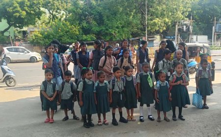 காலாண்டு விடுமுறைக்குப்பின் பள்ளிகள் இன்று துவக்கம்! 