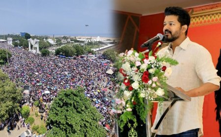 சென்னை சாகச நிகழ்ச்சியில் 5 பேர் உயிரிழப்பு - வேதனையில் விஜய்