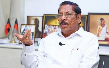 வான் சாகச நிகழ்ச்சியில் சோகம்: ‘ஏதோ துரதிஷ்டம்..’ -  ஆர்.எஸ்.பாரதி