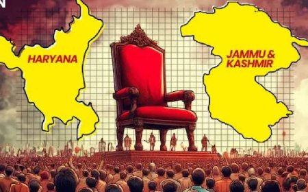 யாருக்கு அரியணை? அரியானா, ஜம்மு காஷ்மிர் தேர்தல் வாக்கு எண்ணிக்கை நிலவரம்..