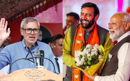 அரியானாவில் மீண்டும் பாஜக ஆட்சி- காஷ்மீரில் காங். கூட்டணி ஆட்சி