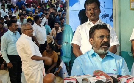 சாம்சங் விவகாரத்தில் தொழிற்சங்கம் அமைக்க அனுமதிக்காதது அடக்குமுறை - திருமாவளவன்