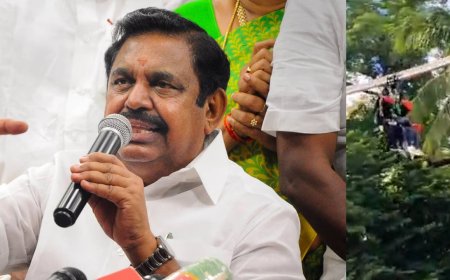 ’அந்தரத்தில் தொங்கிய பெண்கள்..பாதுகாப்பற்ற கலைஞர் பூங்கா..’ இபிஎஸ் கண்டனம்