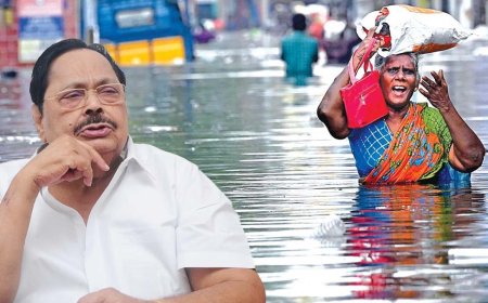 ”பாதிக்கப்படாத சென்னை... வெள்ளை அறிக்கை தேவையா?”  - அமைச்சர் துரைமுருகன் பேச்சு!