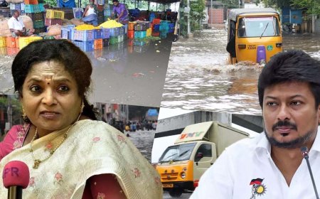 வடிந்தது வெள்ளை அறிக்கைனா.. தேங்கியது குற்ற அறிக்கையா? – தமிழிசை சாடல்!