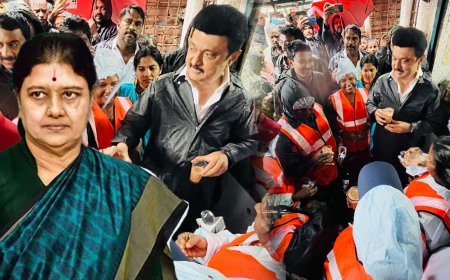 டீக்கடையில் டீ குடிச்சா எதுவும் மாறாது... முதல்வரை சாடிய சசிகலா!