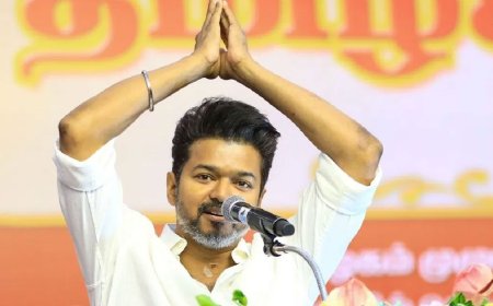 2026 என்ற இலக்கை நோக்கி முதல் அடி - தவெக தலைவர் விஜய்