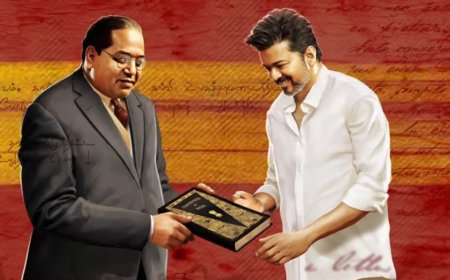 விஜய்யின் முதல் அரசியல் பேச்சு - வரிந்துக்கட்டி வந்த தலைவர்கள் 