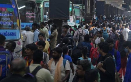 தீபாவளி - சொந்த ஊர்களுக்கு செல்ல படையெடுத்த மக்கள்