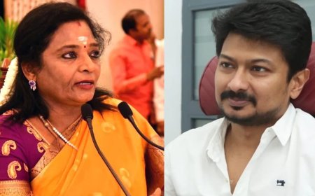 விஜய்க்கு கோபம் வருவதற்காக அஜித்துக்கு உதயநிதி வாழ்த்து கூறினாரா? - தமிழிசை கேள்வி