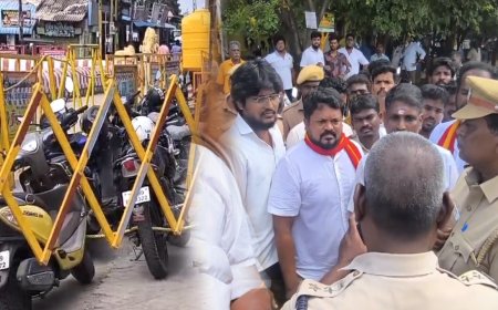 தேவர் ஜெயந்தியில் தவெக வாகனங்கள் பறிமுதல் - போலீசாருடன் வாக்குவாதத்தில் ஈடுபட்டதால் பரபரப்பு